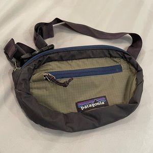 Patagonia Black Ultralight Hole Hip Pack - Fanny Pack green grey black blue